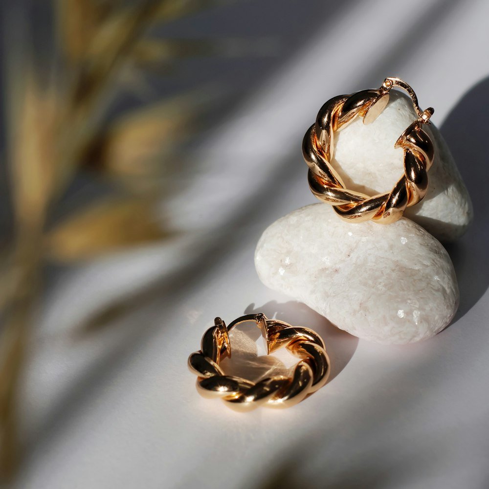 Twisted Hoop Earrings